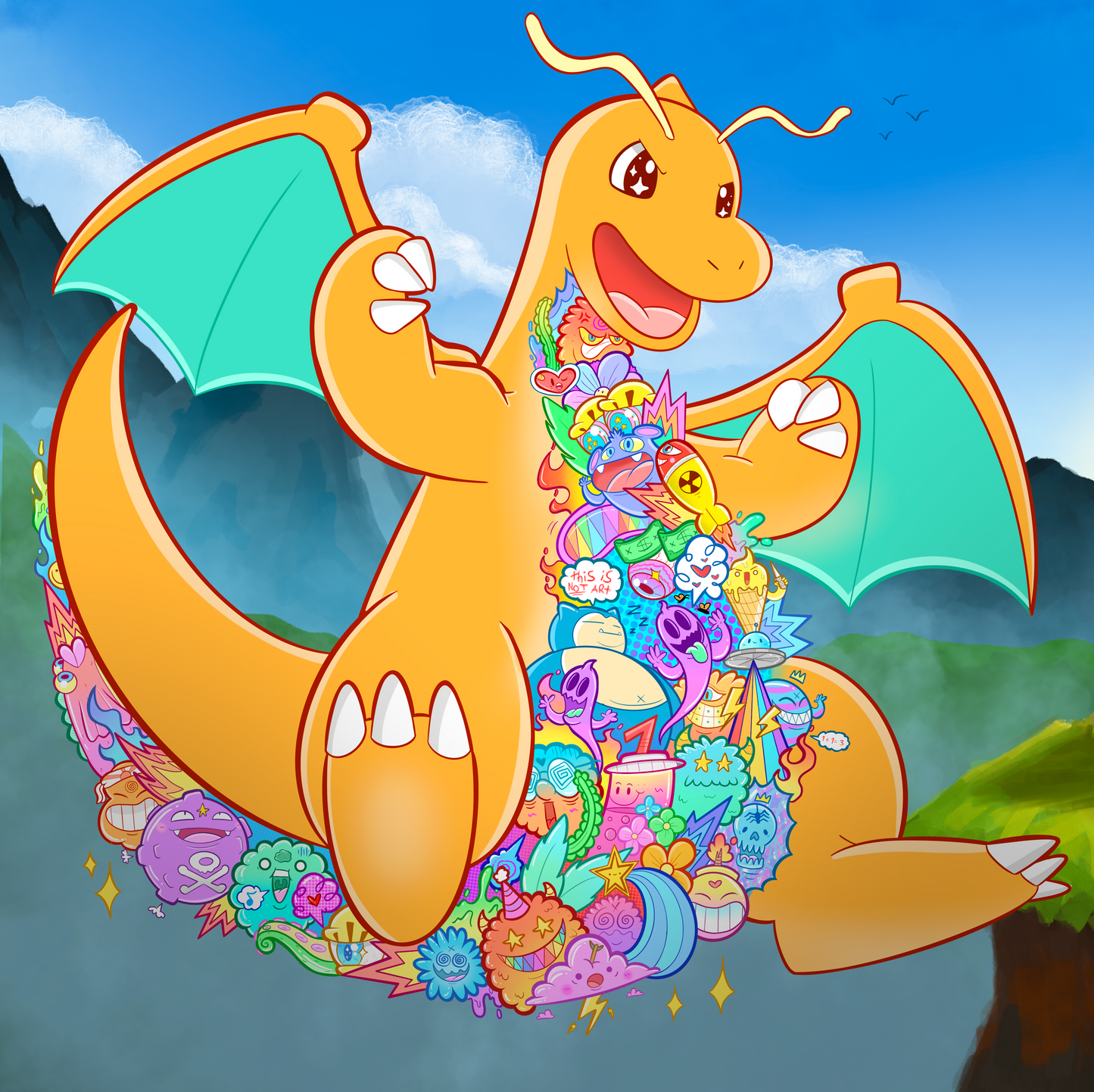 Doodle Dragonite